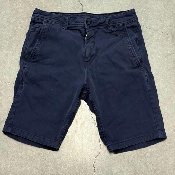 ZARA Man Blue Shorts - Picture 1 of 4